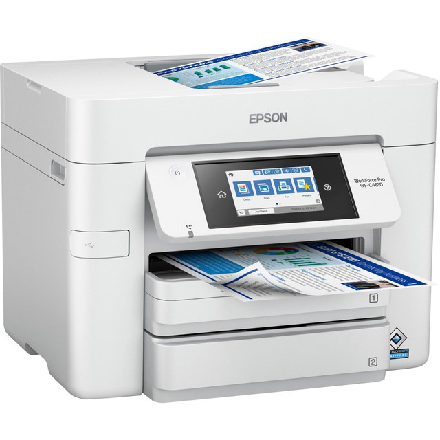 EPSON AMERICA INC. C11CJ05205 Epson WorkForce Pro WF-C4810 All-In-One Color Inkjet Printer