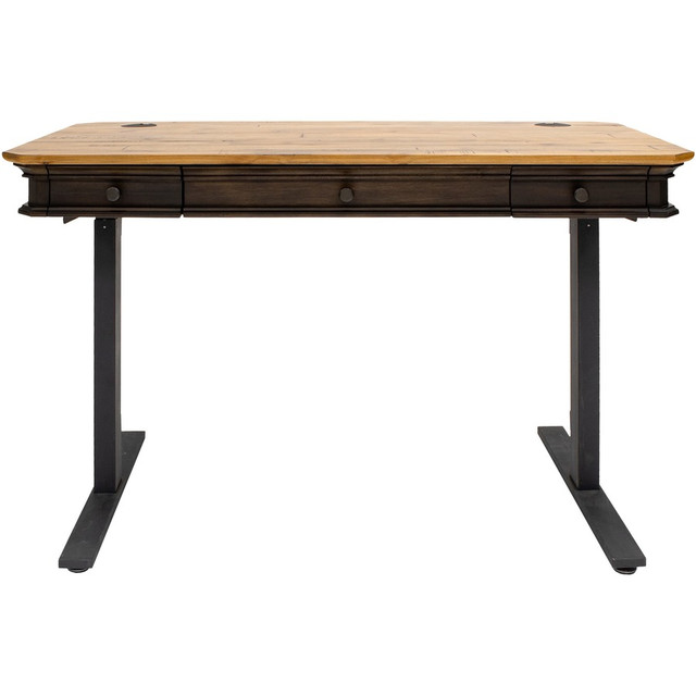 Martin Furniture Martin IMSA384T Martin Sonoma Sit/Stand Desktop, Power Center Sold with 384B Martin Furniture Martin IMSA384T Martin Sonoma Sit/Stand Desktop, Power Center Sold with 384B
