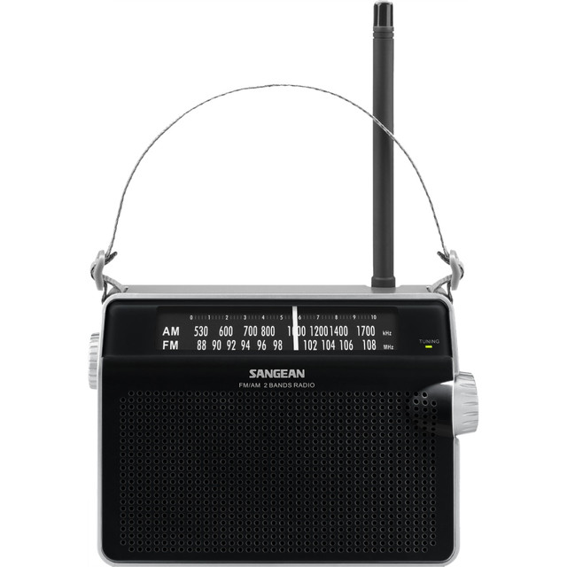 SANGEAN AMERICA, INC. PR-D6BK Sangean FM / AM Compact Analogue Tuning Portable Receiver - Headphone - 4 SANGEAN AMERICA, INC. PR-D6BK Sangean FM / AM Compact Analogue Tuning Portable Receiver - Headphone - 4