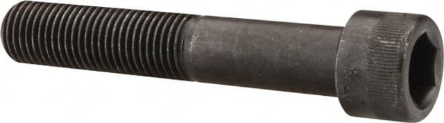 MSC 43F250KCS Socket Cap Screw: 7/16-20, 2-1/2" Length Under Head, Socket Cap Head, Hex Socket Drive, Alloy Steel, Black Oxide Finish