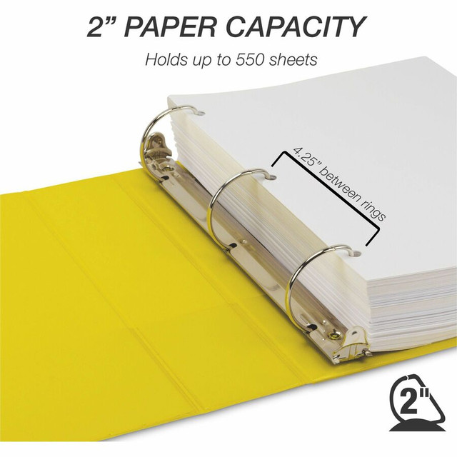 Samsill Corporation Samsill 16461 Samsill Durable Three-Ring View Binder Samsill Corporation Samsill 16461 Samsill Durable Three-Ring View Binder