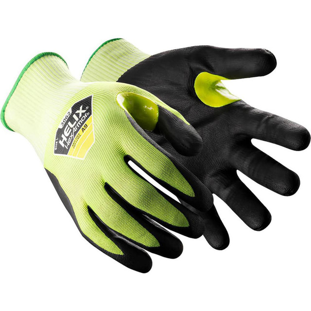 HexArmor. 3062-XXL (11) Cut & Puncture Resistant Gloves; Glove Type: Cut & Puncture-Resistant ; Coating Coverage: Palm & Fingertips ; Coating Material: Nitrile ; Primary Material: HPPE; Metal Fiber ; Gender: Unisex ; Men's Size: 2X-Large