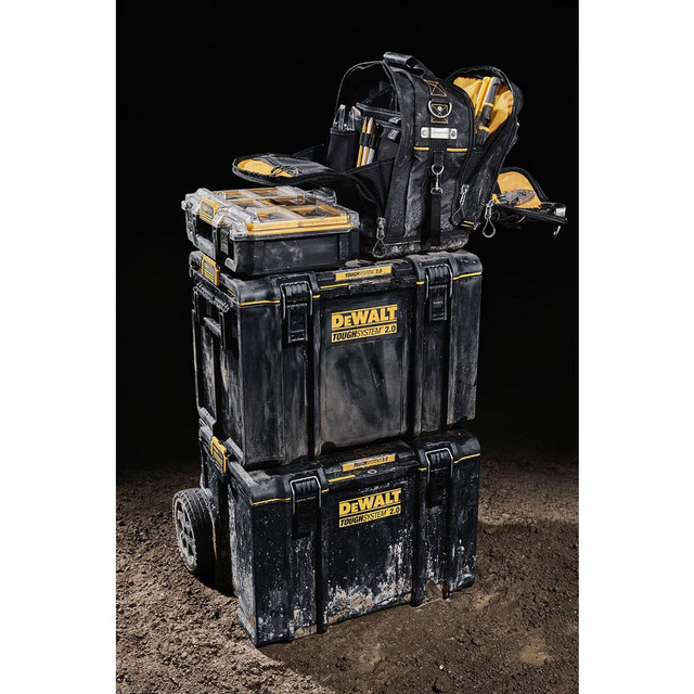 DeWALT DWST08025 Tool Bags & Tool Totes; Holder Type: Tool Bag ; Closure Type: Zipper ; Material: Ballistic Nylon ; Overall Width: 12 ; Overall Depth: 11.75in ; Overall Height: 15.25in