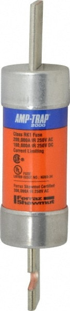 Ferraz Shawmut A2D150R Cylindrical Time Delay Fuse: RK1, 150 A, 40 mm Dia