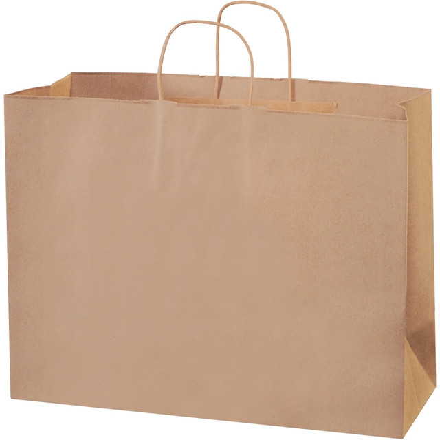 B O X MANAGEMENT, INC. BGS108K Partners Brand Paper Shopping Bags, 12inH x 16inW x 6inD, Kraft, Case Of 250 B O X MANAGEMENT, INC. BGS108K Partners Brand Paper Shopping Bags, 12inH x 16inW x 6inD, Kraft, Case Of 250