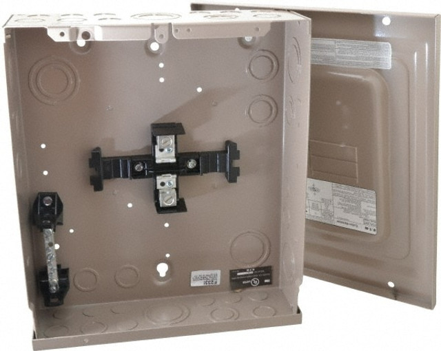 Eaton Cutler-Hammer CH4L125SP 4 Circuits, 120/240 VAC, 125 Amp Main, 14-1/0 AWG, Surface, Indoor Main Lug Load Center