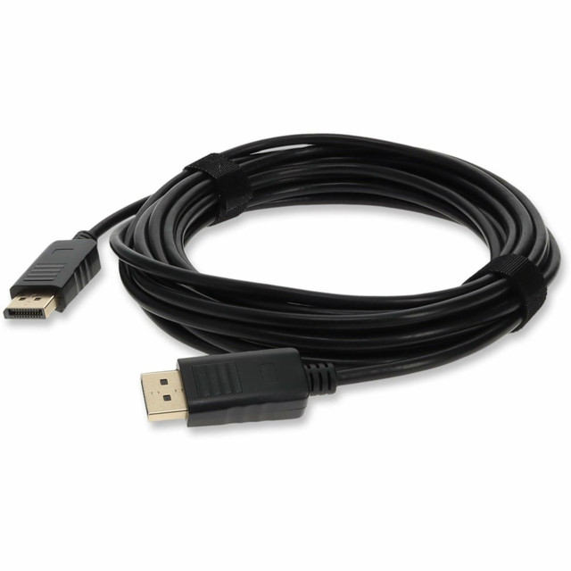 ADD-ON COMPUTER PERIPHERALS, INC. DISPLAYPORT20F AddOn 20ft DisplayPort Cable - DisplayPort cable - DisplayPort (M) to DisplayPort (M) - 19.7 ft - black ADD-ON COMPUTER PERIPHERALS, INC. DISPLAYPORT20F AddOn 20ft DisplayPort Cable - DisplayPort cable - DisplayPort (M) to DisplayPort (M) - 19.7 ft - black