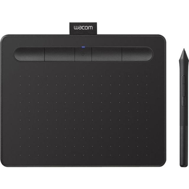 WACOM TECHNOLOGY CORPORATION Wacom CTL6100WLK0  Intuos Wireless Graphics Drawing Tablet for Mac, PC, Chromebook & Android (medium) with Software Included - Black (CTL6100WLK0 - Graphics Tablet - 10.4in - 8.50in x 5.31in - 2540 lpi Wired/Wireless - Bl