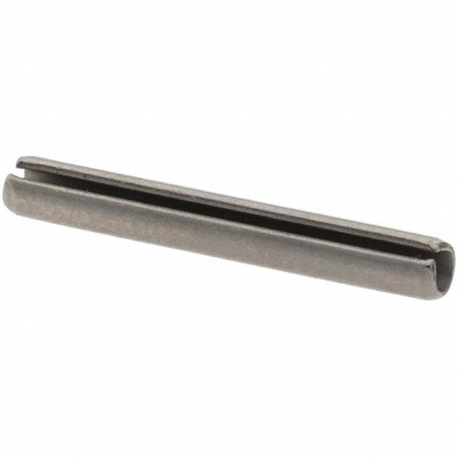 MSC C63090449 Slotted Spring Pin: 0.0938" Dia, 3/4" Long, 420 Stainless Steel