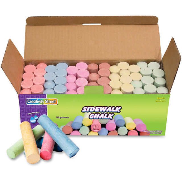 Dixon Ticonderoga Company Creativity Street 1752 Creativity Street Sidewalk Chalk Dixon Ticonderoga Company Creativity Street 1752 Creativity Street Sidewalk Chalk