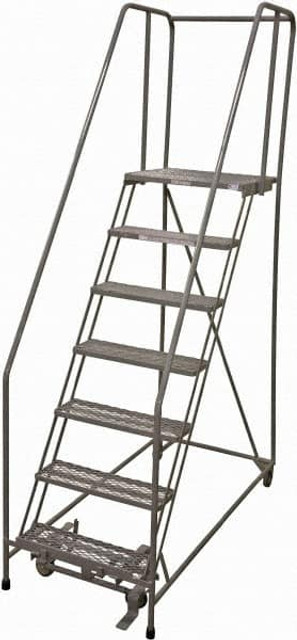 Cotterman D0460093-07 Steel Rolling Ladder: 7 Step