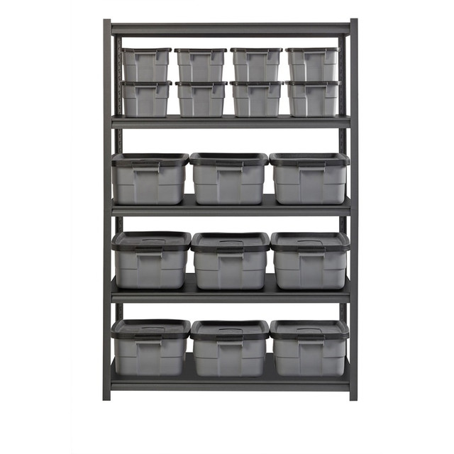 Lorell 59703 Lorell Iron Horse 3200 lb Capacity Riveted Shelving Lorell 59703 Lorell Iron Horse 3200 lb Capacity Riveted Shelving