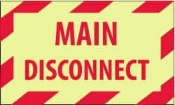 AccuformNMC Accident Prevention Label: 3" High GEPA5AP