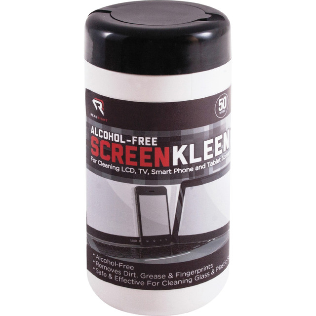 Advantus Corp Advantus RR1491 Advantus Read/Right Alcohol-free ScreenKleen Tub Wipes Advantus Corp Advantus RR1491 Advantus Read/Right Alcohol-free ScreenKleen Tub Wipes