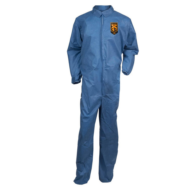 KleenGuard 58506 Disposable Coveralls: Size 3X-Large, SMS, Zipper Closure