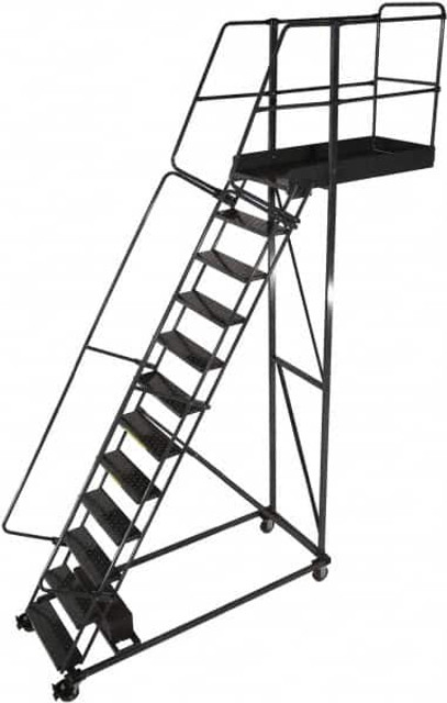 Ballymore CL-14-42 Steel Rolling Ladder: 14 Step