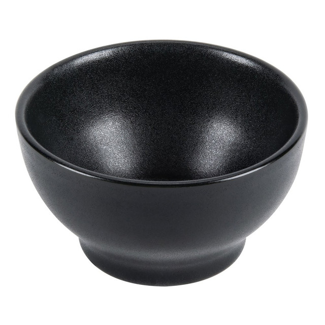 HALL CHINA COMPANY 19990AFCA Foundry Chili Bowls, 16 Oz, 5 3/8in, Black, Pack Of 12 Bowls