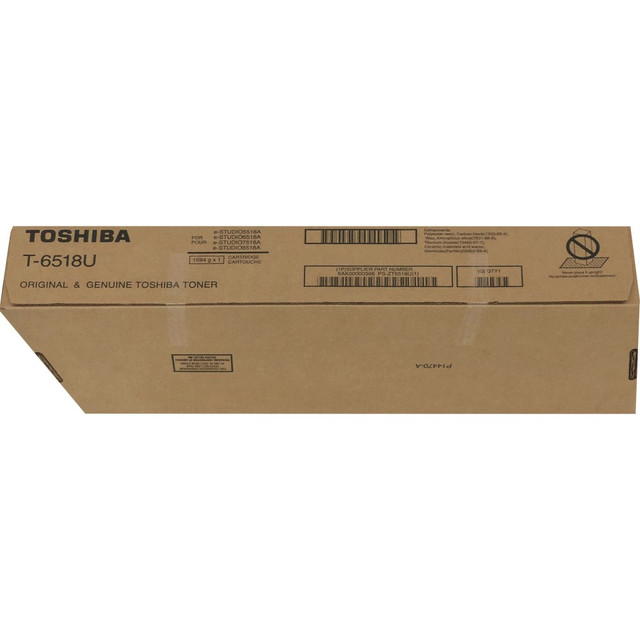TOSHIBA AMERICA INFO SYS Toshiba T6518  Original Laser Toner Cartridge - Black - 1 Each - 106600 Pages