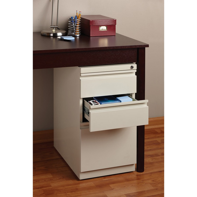 Lorell 49520 Lorell 20" Box/Box/File Mobile File Cabinet with Full-Width Pull