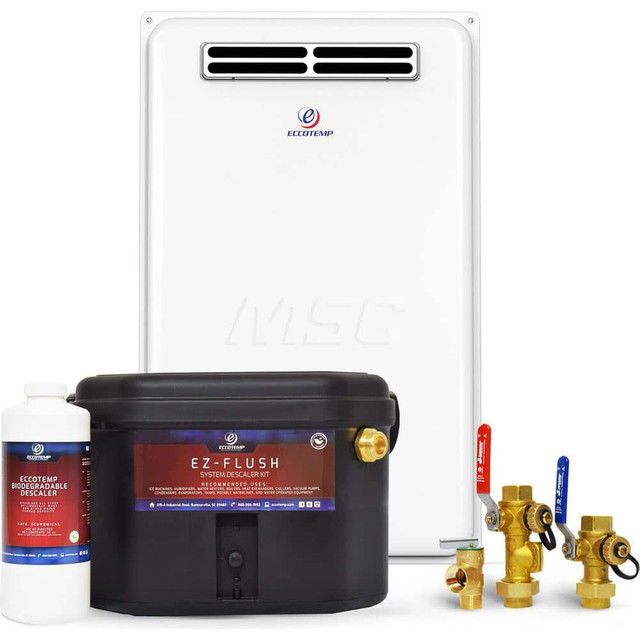 Eccotemp 45H-NGS Gas Water Heaters; Inlet Size (Inch): 3/4 ; Commercial/Residential: Residential ; Fuel Type: Natural Gas ; Pilot Light Window: No ; Tankless: Yes ; Resettable Pilot: No