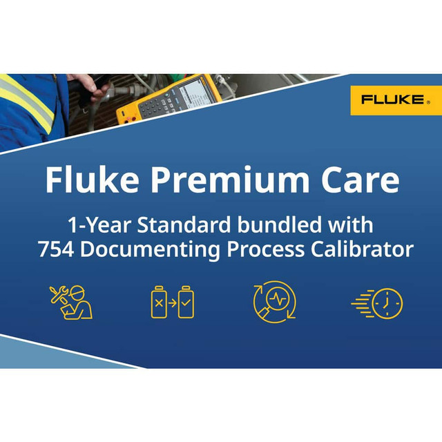 Fluke FLUKE-754/FPC  754 Calibrator plus Fluke Premium Care ensures your test tool function properly and limits unplanned downtime and costs. Standard service level provides coverage above and beyond the original product warranty.   One fee covers yo