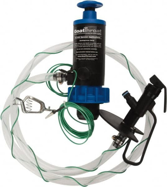 GoatThroat Pumps SCP-200S-PVC 3/8" Outlet, 4 GPM, Polypropylene Hand Operated Transfer Pump