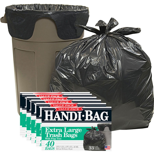 AEP Industries Berry HAB6FTL40CT Berry Handi-Bag Wastebasket Bags AEP Industries Berry HAB6FTL40CT Berry Handi-Bag Wastebasket Bags