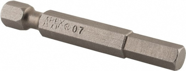 Apex AM-07 Power Screwdriver Bit: 7/32" Hex Drive