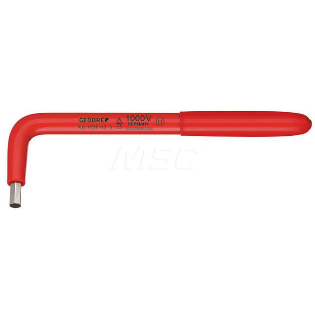 Gedore 2324857 Hex Key: 4 mm Hex, Long Arm