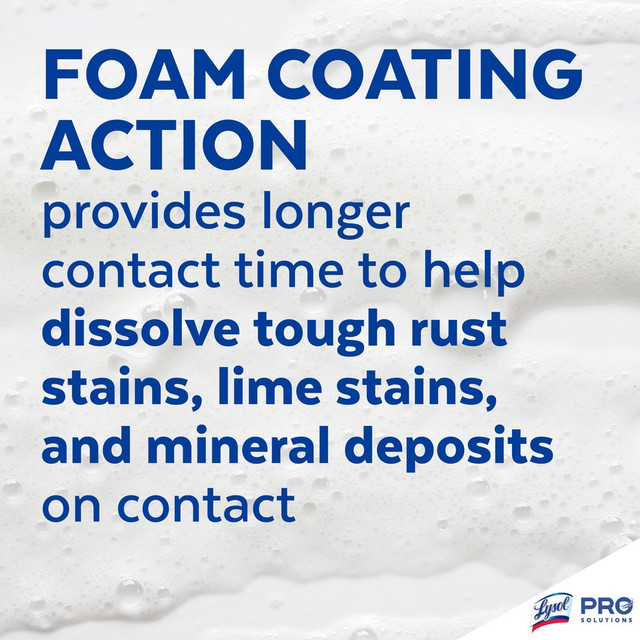 Reckitt Benckiser plc Professional Lysol 3624102775 Professional Lysol Disinfectant Foam Cleaner Reckitt Benckiser plc Professional Lysol 3624102775 Professional Lysol Disinfectant Foam Cleaner