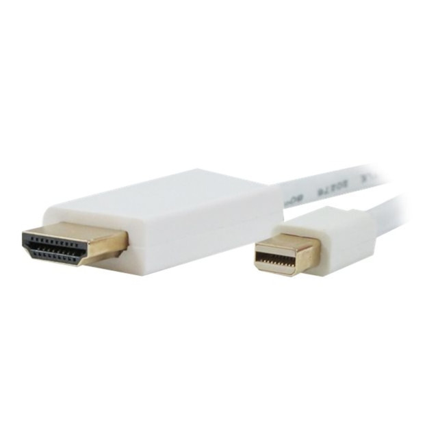 VCOM INTERNATIONAL MULTI MEDIA Comprehensive MDP-HD-15ST  Mini DisplayPort Male To HDMI Male Cable, 15ft