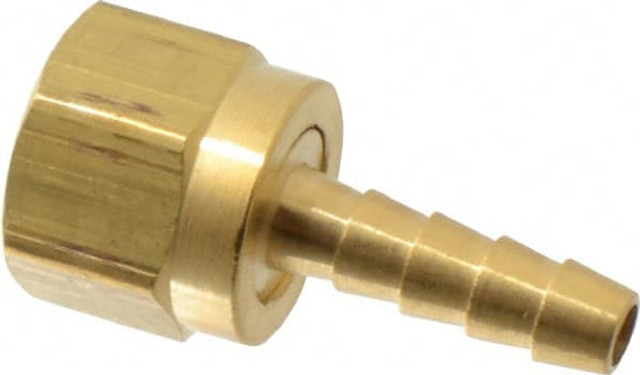 CerroBrass P-209ASF-46 Barbed Hose Fitting: 5/8" x 1/4" ID Hose, Female Connector