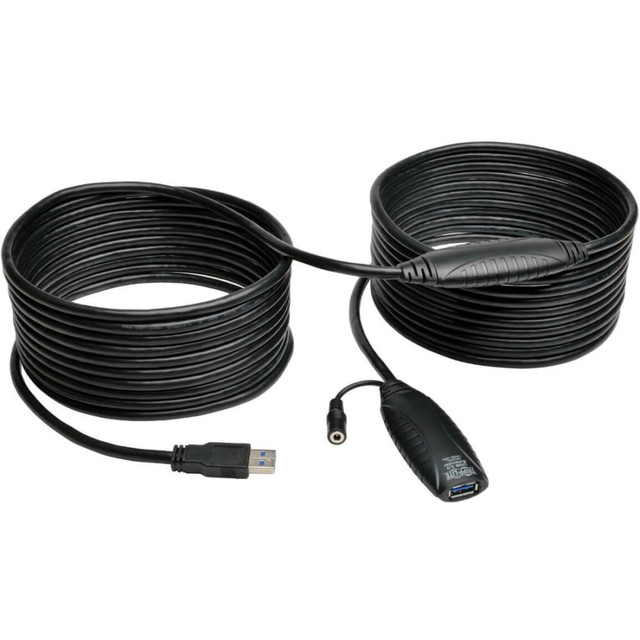 TRIPP LITE U330-10M Eaton Tripp Lite Series 10M USB 3.0 SuperSpeed Active Extension Repeater Cable M/F 33ft 33ft 10 Meter - USB extension cable - USB Type A (F) to USB Type A (M) - USB 3.0 - 33 ft - active - gray TRIPP LITE U330-10M Eaton Tripp Lite Series 10M USB 3.0 SuperSpeed Active Extension Repeater Cable M/F 33ft 33ft 10 Meter - USB extension cable - USB Type A (F) to USB Type A (M) - USB 3.0 - 33 ft - active - gray