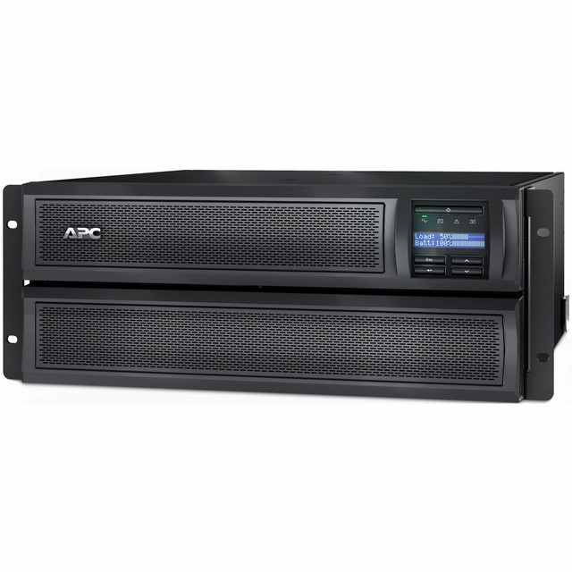 AMERICAN POWER CONVERSION CORP APC SMX2000LVNC  by Schneider Electric Smart-UPS X 2000VA Rack/Tower LCD 100-127V with Network Card - 4U Rack-mountable - 3 Hour Recharge - 11 Minute Stand-by - 120 V Input - 120 V AC Output - Sine Wave - USB - 6 x NEMA
