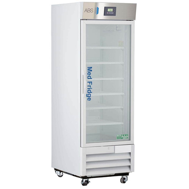 American BioTech Supply PH-ABT-HC-23G Laboratory Refrigerator: 23 cu ft Capacity, 2 to 8 ° C, 26-7/8" OAW, 34-3/4" OAD, 81-3/4" OAH