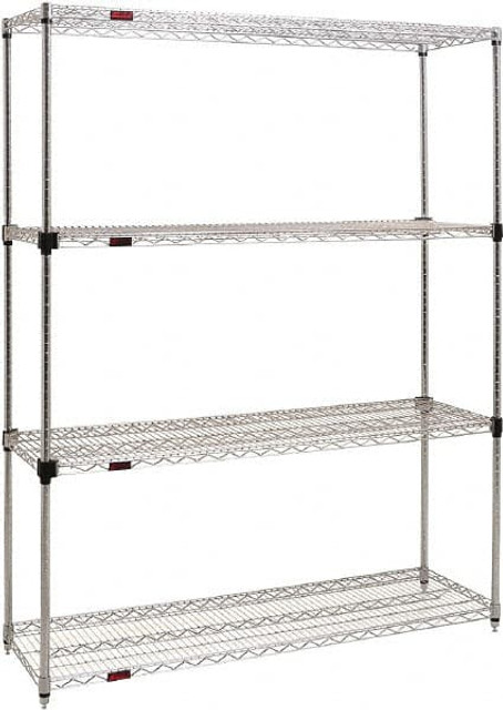 Eagle MHC F2QA2-74-1860S  - Starter Unit Wire Shelving: 4 Shelves