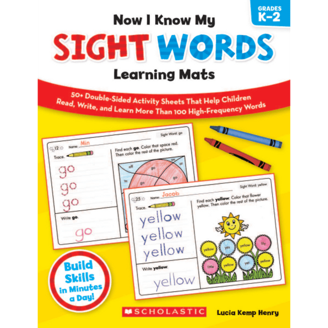 SCHOLASTIC INC Scholastic 9780545397025  Now I Know My Sight Words