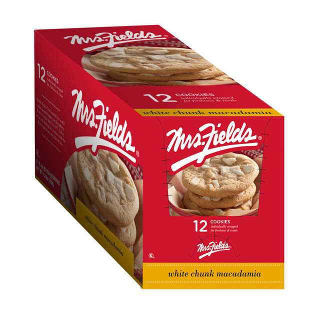 EDUCATIONAL INSIGHTS Mrs. Fields 572563  White Chunk Macadamia Cookies, Box Of 12