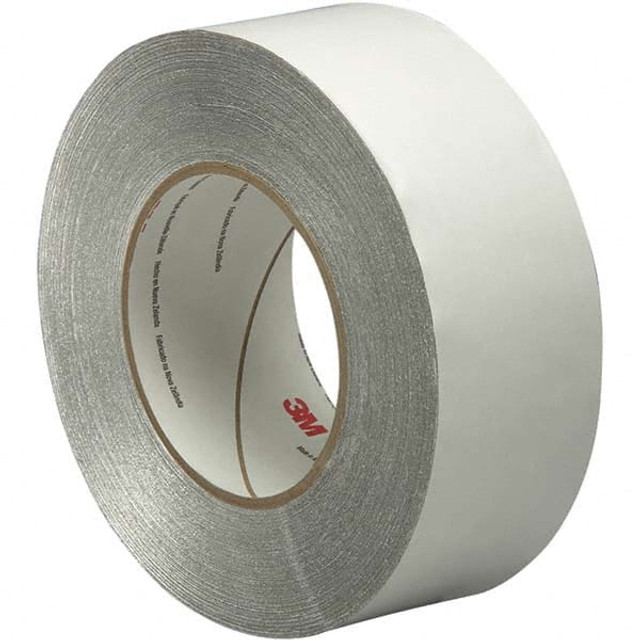 3M 7010332224 Silver Aluminum Foil Tape: 60 yd Long, 1" Wide, 4.6 mil Thick