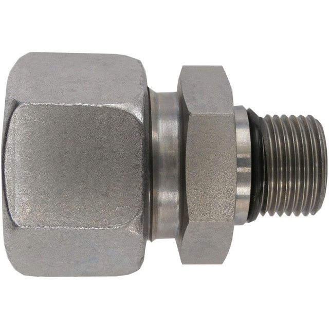 Brennan D6400-S25-16-O Metal Compression Tube Fittings; Fitting Type: Straight ; Material: Steel ; End Connections: Tube OD ; Thread Size (mm): M36x2 ; Thread Size (Inch): 1-5/16-12 ; Thread Standard: SAE