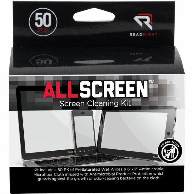 Advantus Corp Advantus RR15039 Advantus Read/Right Screen Cleaning Kit Advantus Corp Advantus RR15039 Advantus Read/Right Screen Cleaning Kit
