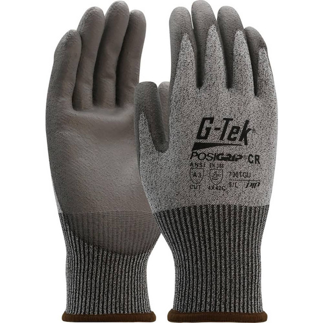 PIP 730TGU/L Cut-Resistant Gloves: Size L, ANSI Cut A3, Polyurethane