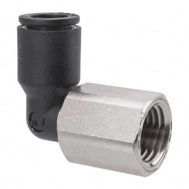 Legris 3009 08 14 Push-To-Connect Tube Fitting: Female Elbow, 1/4" Thread, 5/16" OD