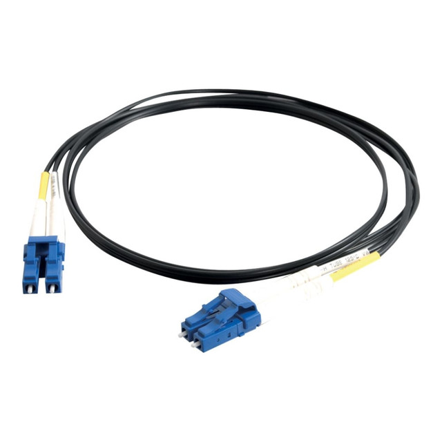 LASTAR INC. 33360 C2G 1m LC-LC 9/125 Duplex Single Mode OS2 Fiber Cable - Black - 3ft - Patch cable - LC single-mode (M) to LC single-mode (M) - 1 m - fiber optic - duplex - 9 / 125 micron - OS2 - black