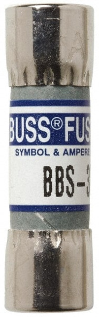 Cooper Bussmann BBS-20 Cartridge Fast-Acting Fuse: 20 A, 1-3/8" OAL