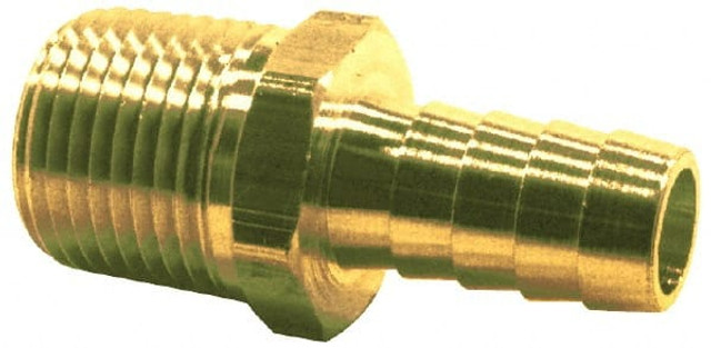 CerroBrass P-201A-8D Barbed Hose Fitting: 1/2" x 1/2" ID Hose, Male Connector