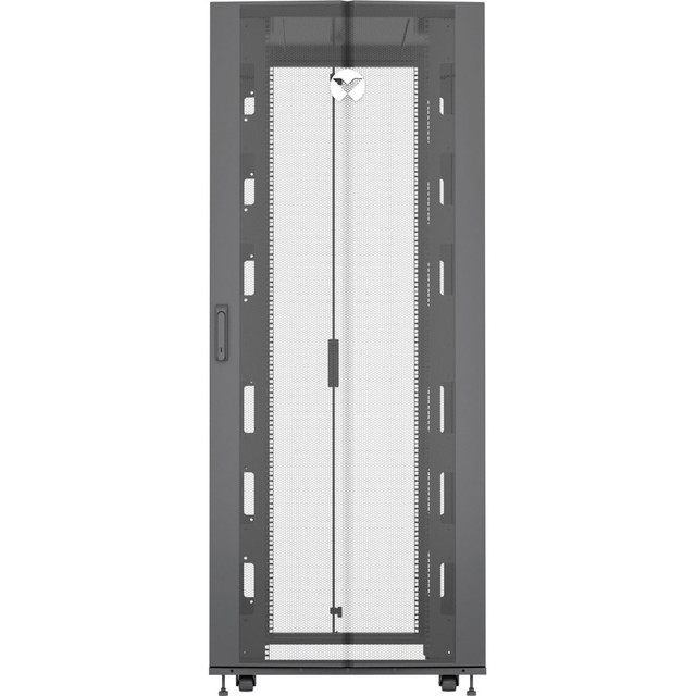 LIEBERT CORP VR3357 Vertiv VR Rack - 48U Server Rack Enclosure| 800x1200mm| 19-inch Cabinet (VR3357) - 2265x800x1200mm (HxWxD)| 77% perforated doors| Sides| Casters LIEBERT CORP VR3357 Vertiv VR Rack - 48U Server Rack Enclosure| 800x1200mm| 19-inch Cabinet (VR3357) - 2265x800x1200mm (HxWxD)| 77% perforated doors| Sides| Casters