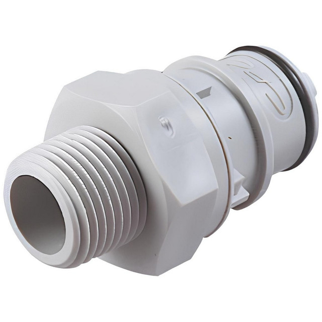 CPC Colder Products 60400 Push-to-Connect Tube Fitting: Connector, 1/2" OD