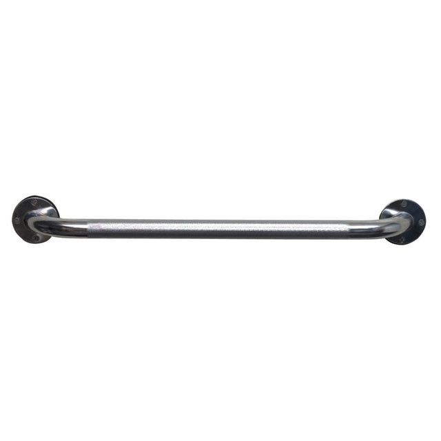 MABIS HEALTHCARE, INC. 521-1530-0624 DMI Textured Steel Bath And Shower Grab Bar, 24inH x 2inW x 3inD, Silver MABIS HEALTHCARE, INC. 521-1530-0624 DMI Textured Steel Bath And Shower Grab Bar, 24inH x 2inW x 3inD, Silver