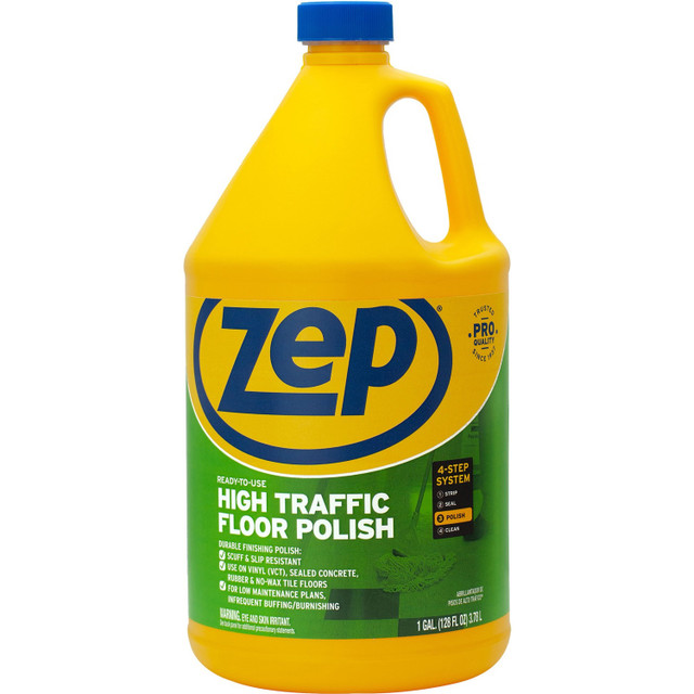 Zep, Inc. Zep ZUHTFF128 Zep High-Traffic Floor Finish Zep, Inc. Zep ZUHTFF128 Zep High-Traffic Floor Finish